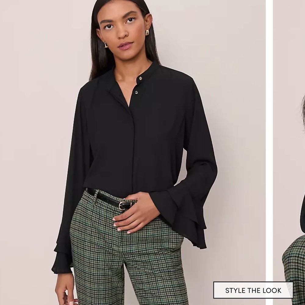 Ann Taylor Bell Sleeve Blouse